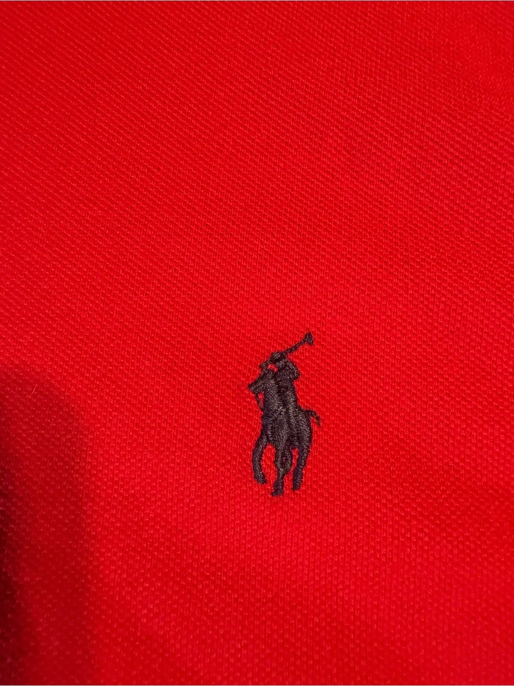 Polo by‎ Ralph Lauren Classic Red Men's Polo Shirt size XL custom slim fit